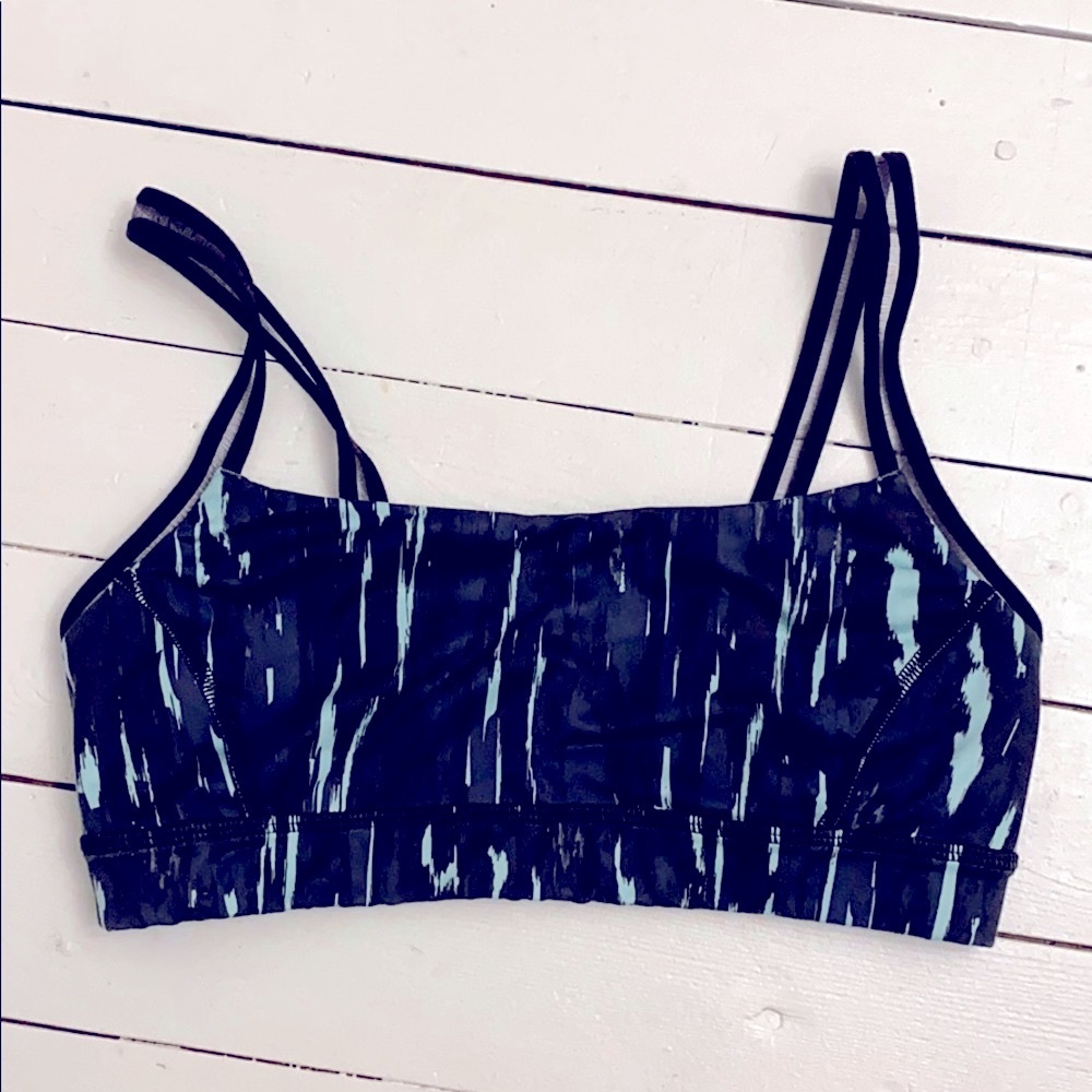 Lululemon Straight Up Mesh Strap Bra Size 6 - Picture 5 of 9